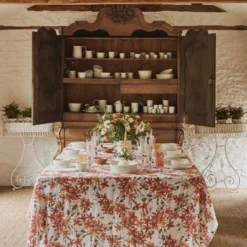 Bertioli By Thyme Table Linens Wild Rose Table Cloth