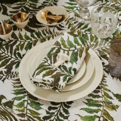 Bertioli By Thyme Fern Table Cloth 6 Bertioli By Thyme Fern Table Cloth