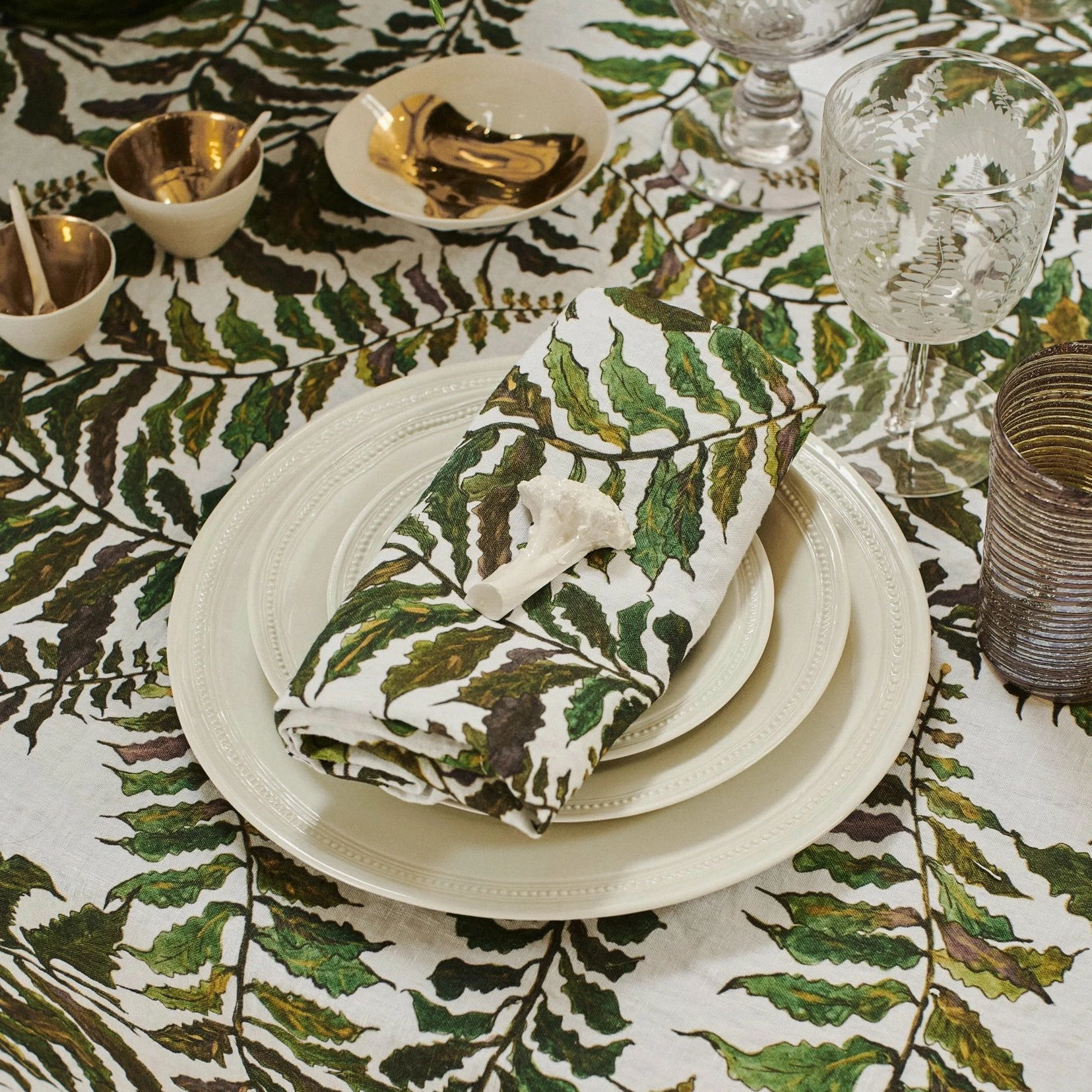 Bertioli By Thyme Fern Table Cloth 4 Bertioli By Thyme Fern Table Cloth