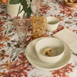 Bertioli By Thyme Table Linens Wild Rose Table Cloth