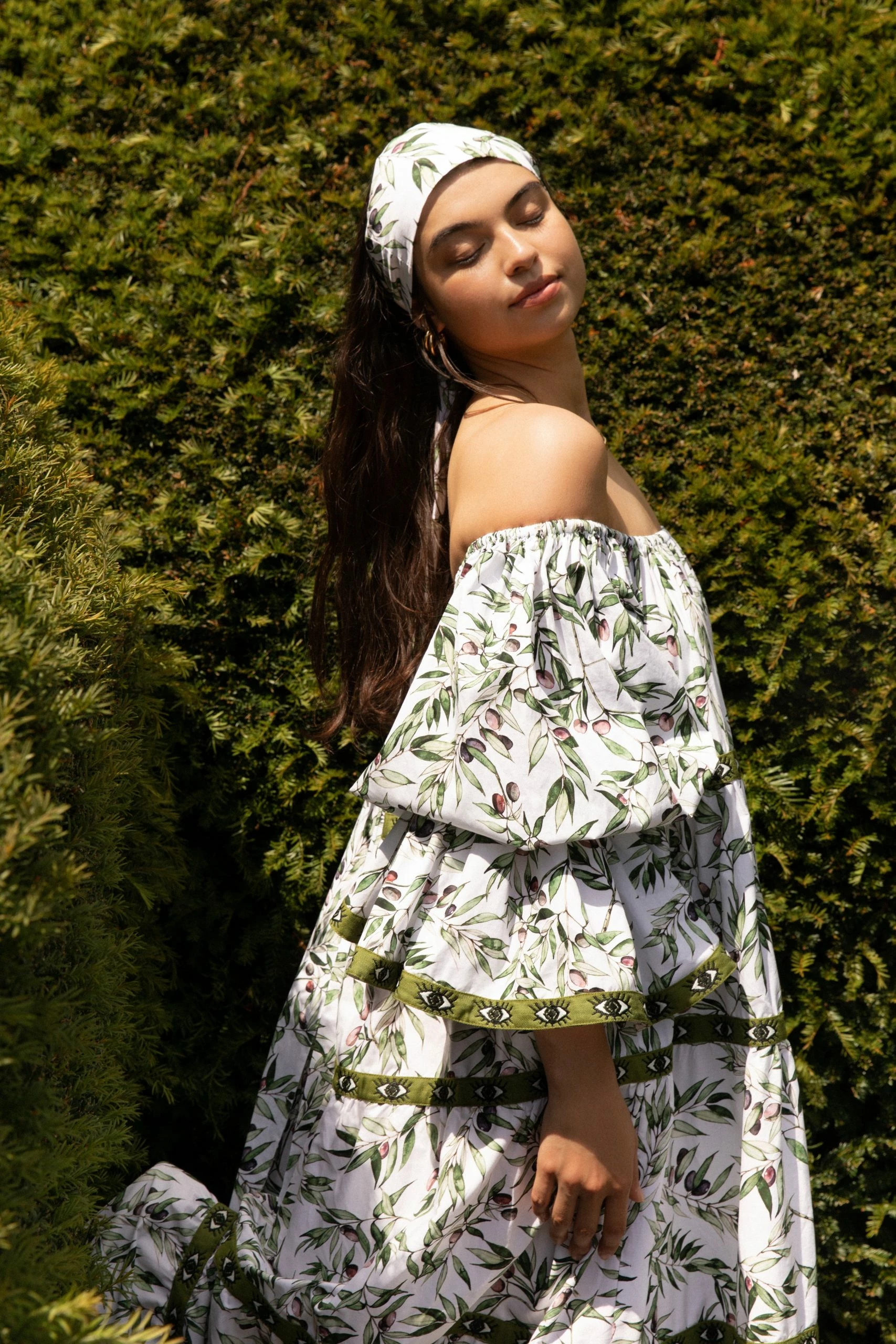 Flora Sardalos Womenswear Amargos Dress - Olive 7 Flora Sardalos Womenswear Amargos Dress - Olive