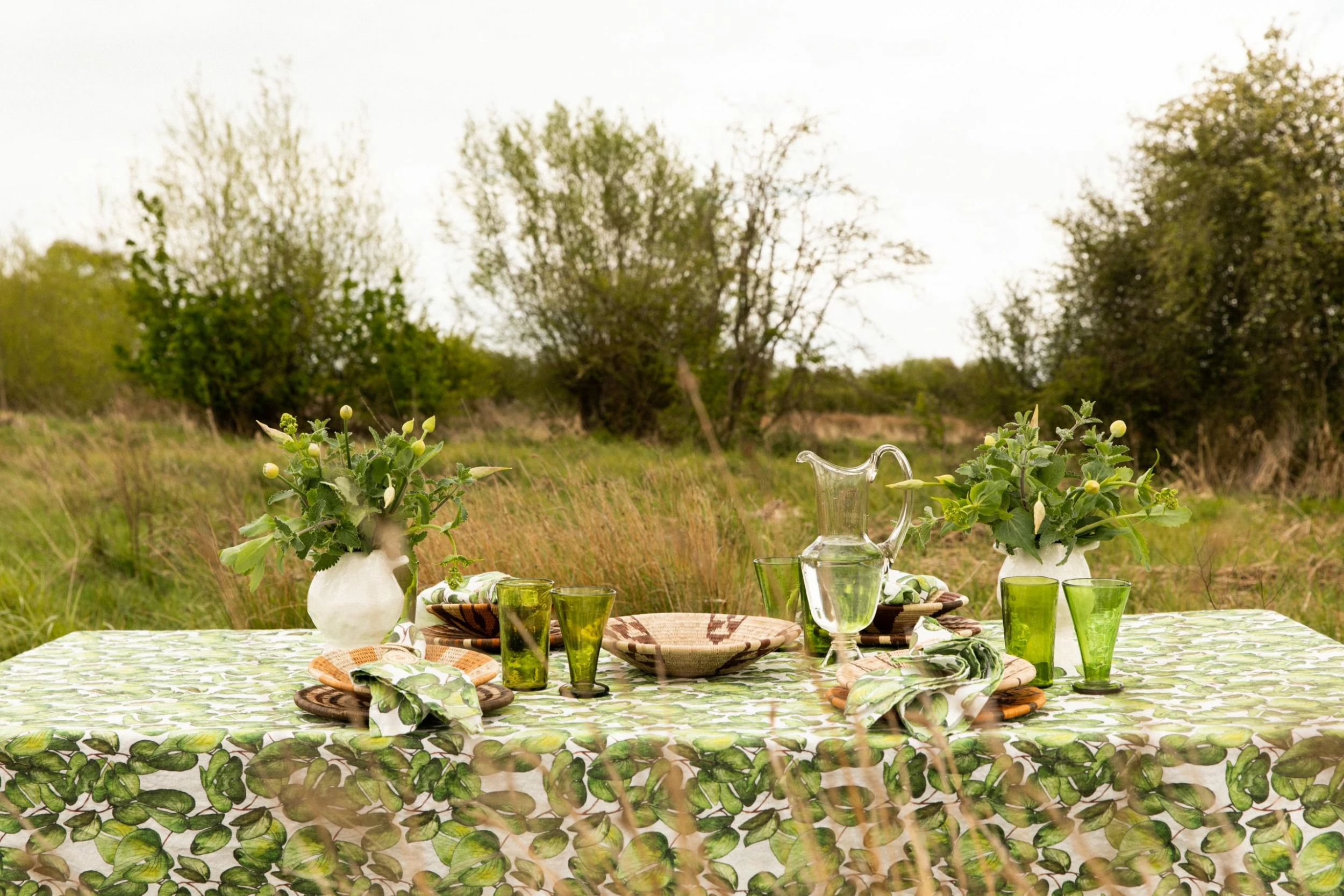 Bertioli By Thyme Mopane Linen Table Cloth 5 Bertioli By Thyme Mopane Linen Table Cloth