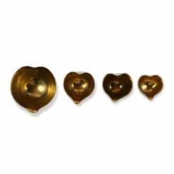 Thyme Ceramics Shiny Gold Heart Bowl