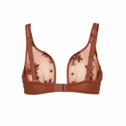 Coutille Soft Slipper Bra In Amaranth Accessories