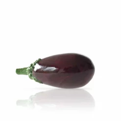 La Galine Ceramics Hand Painted Decorative Aubergine