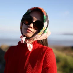 Tidings Silk Scarf - Bloom With Grace