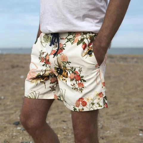 Riz Board Shorts Endangered Bee Blythe Short 4 Riz Board Shorts Endangered Bee Blythe Short