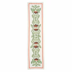 Bertioli By Thyme Tiger Moth & Stinging Nettle Table Runner