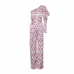 Seren Bibi Jumpsuit In Polka Dot Floral