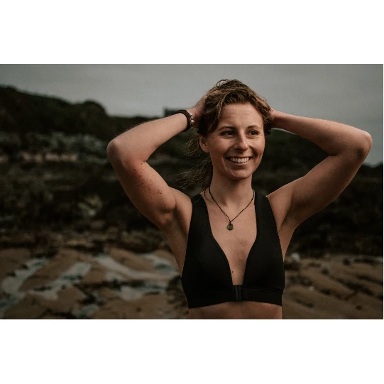 Sport & Swim Davy J Bikini Top - Black 4 Sport & Swim Davy J Bikini Top - Black