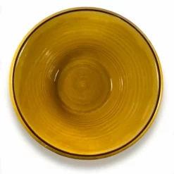 Thyme Farmhouse Bowl In Honey Ceramics