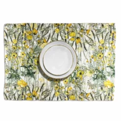 Bertioli By Thyme Buttercup Linen Placemat