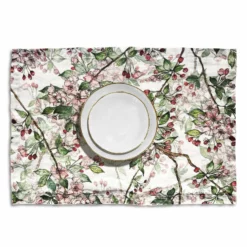 Bertioli By Thyme Cherry Blossom Linen Placemat