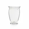 Thyme Spiral Line Glass Vase In Clear Glassware