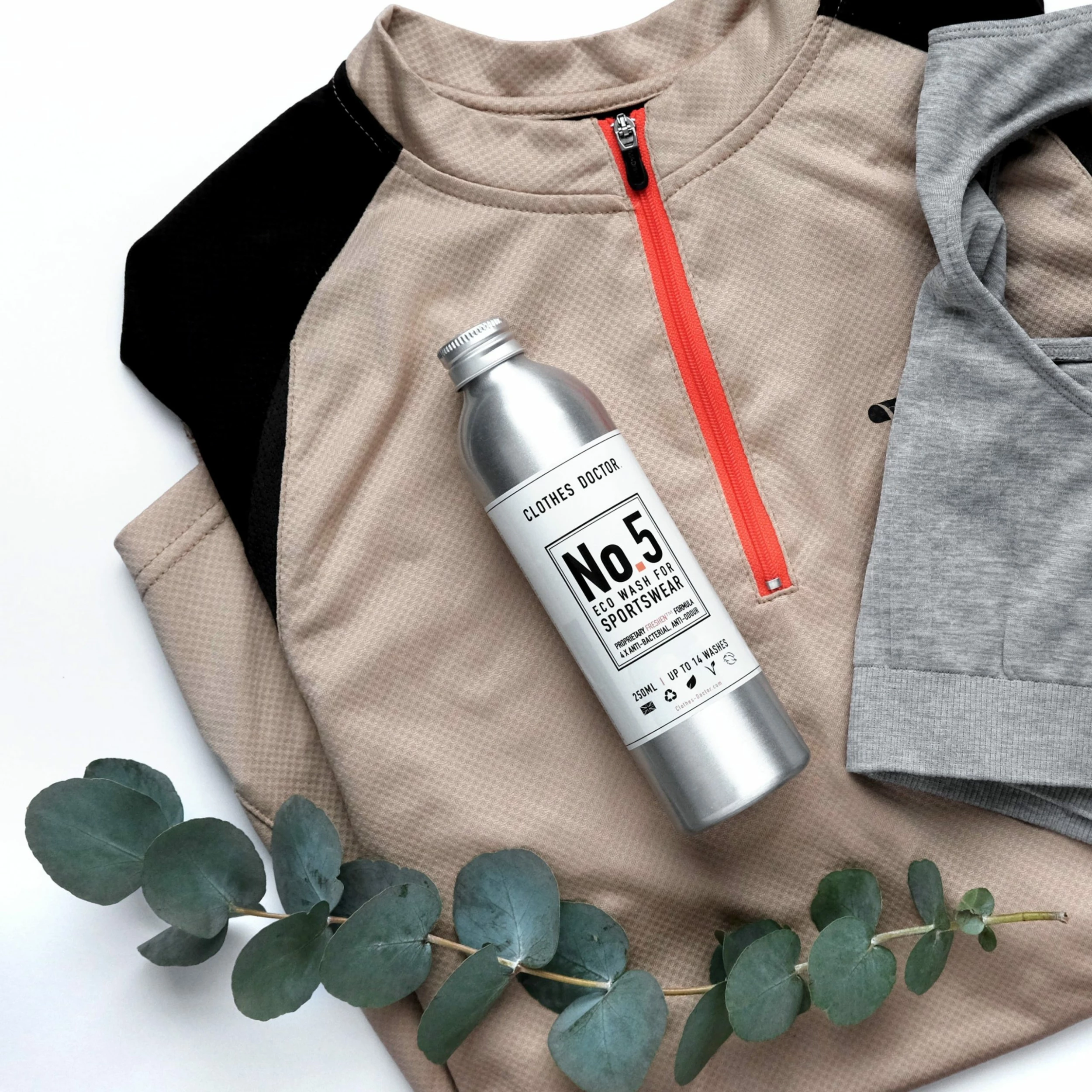 Clothes Doctor No 5. Sportswear Eco Wash - 250ml Wash Care & Washbags 4 Clothes Doctor No 5. Sportswear Eco Wash - 250ml Wash Care & Washbags
