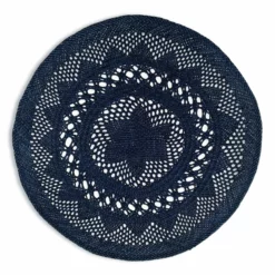 Colombia Collective Placemats Narino Open Weave Placemat - Midnight Blue