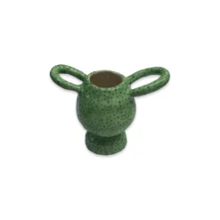 Lomito Ceramic Urn Vase - Green Ceramics