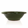 Thyme Ceramics Farmhouse Bowl With Text In Green