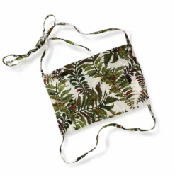 Bertioli By Thyme Silk Face Mask In Fern