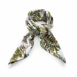 Bertioli By Thyme Silk Head Scarf In Fern