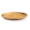 Thyme Hand Turned Wooden Dinner Plate 1 Thyme Hand Turned Wooden Dinner Plate