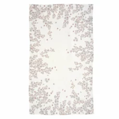 Bertioli By Thyme Almond Blossom Border Linen Table Cloth