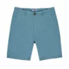 Love Brand Linen Shorts In French Blue