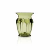 Thyme Dot Vase In Green Glassware