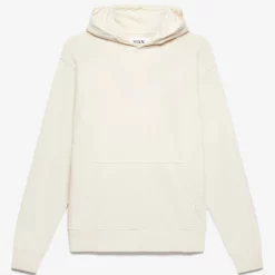 Wax London Buxton Hoodie - Ecru Menswear