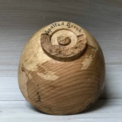 Thyme Hand Turned Wooden Nibble Bowl 9 Thyme Hand Turned Wooden Nibble Bowl