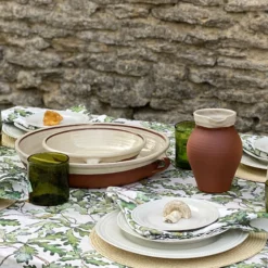 Thyme Ceramics Farmhouse Cassoulet Dish Cream