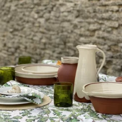 Thyme Ceramics Farmhouse Cassoulet Dish Cream