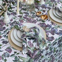 Bertioli By Thyme Hellebore Linen Napkin