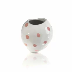 Lomito Vases Vase With Pink Dots