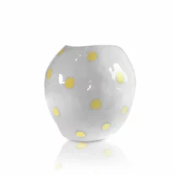 Lomito Vases Vase With Yellow Dots