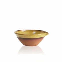 Thyme Small Lipped Farmhouse Bowl In Honey