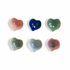 Thyme Heart Bowl With Spring Green Centre Ceramics