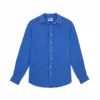 Love Brand Abaco Linen Shirt - Marjorelle Blue Menswear