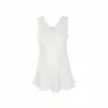 Bertioli By Thyme Silk Camisole Top In Plain White Silkwear