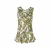 Bertioli By Thyme Silkwear Silk Camisole Top In Fern