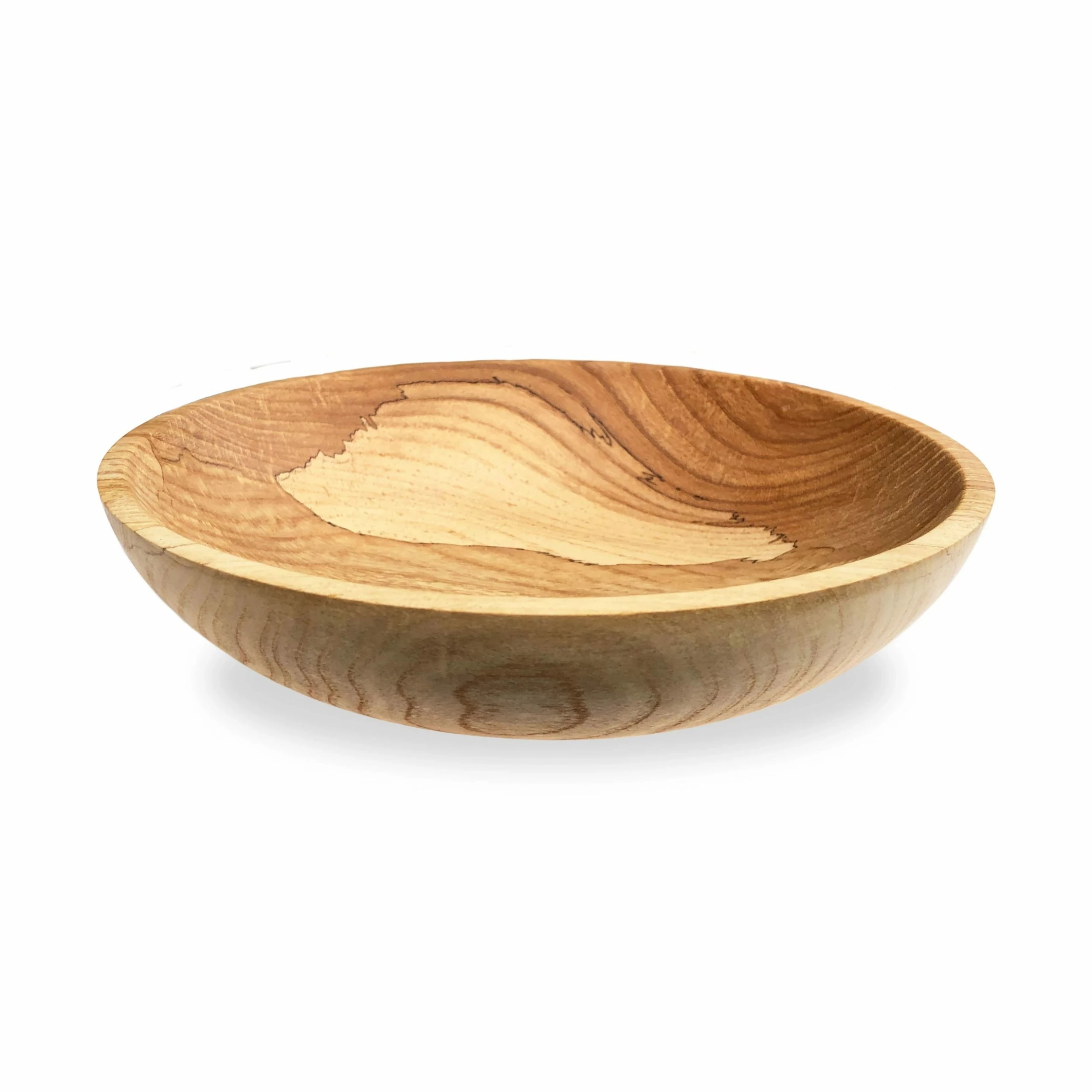 Thyme Hand Turned Wooden Dinner Bowl 3 Thyme Hand Turned Wooden Dinner Bowl