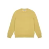 Mandkhai Mens Round Neck Jumper In Yellow Menswear
