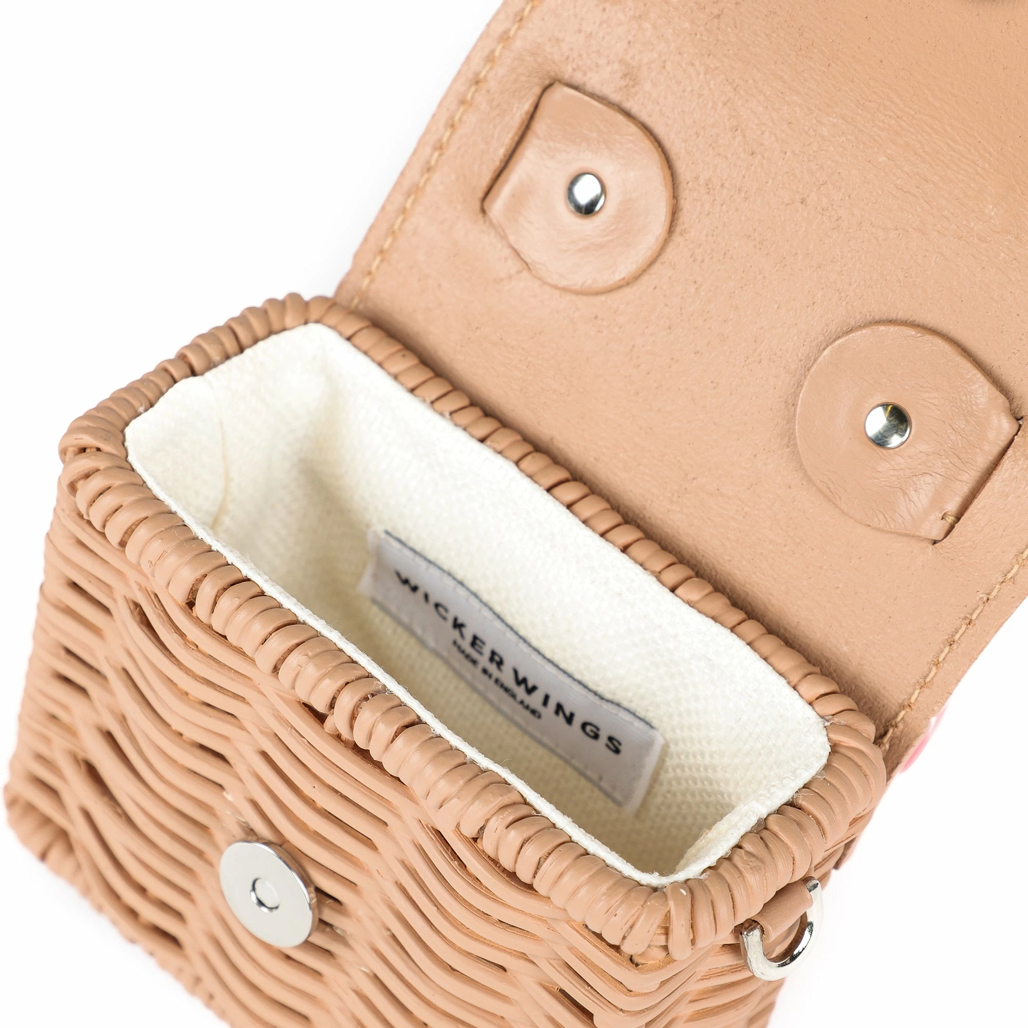 Wicker Wings Micro Babing Bag In Camel 5 Wicker Wings Micro Babing Bag In Camel