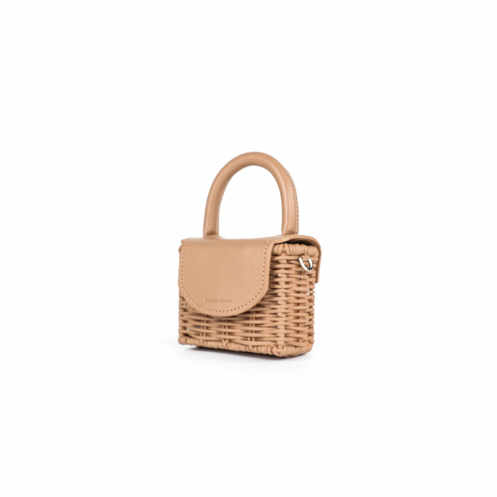 Wicker Wings Micro Babing Bag In Camel 7 Wicker Wings Micro Babing Bag In Camel