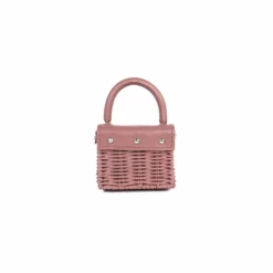 Wicker Wings Micro Babing Bag In Dusk Bags & Baskets