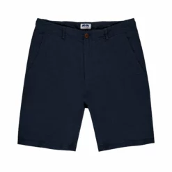 Love Brand Linen Shorts In Navy
