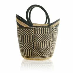 Mmaa Social Market Basket In Blue Bags & Baskets