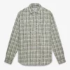Wax London Menswear Oz Shirt - Khaki 1 Wax London Menswear Oz Shirt - Khaki