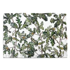 Bertioli By Thyme Table Linens Oak Leaf Linen Placemat