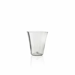 Thyme Drinkware Hand Blown Optic Water Glass